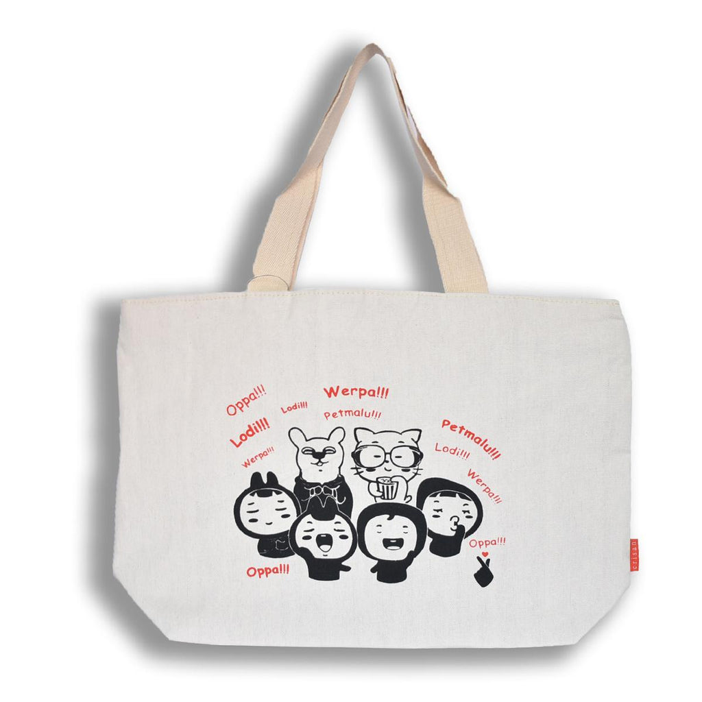 Crisan Bags - Heart - Tote Bag-Crisan bags